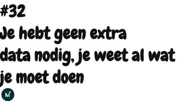 Je hebt geen extra data nodig, je weet al wat je moet doen